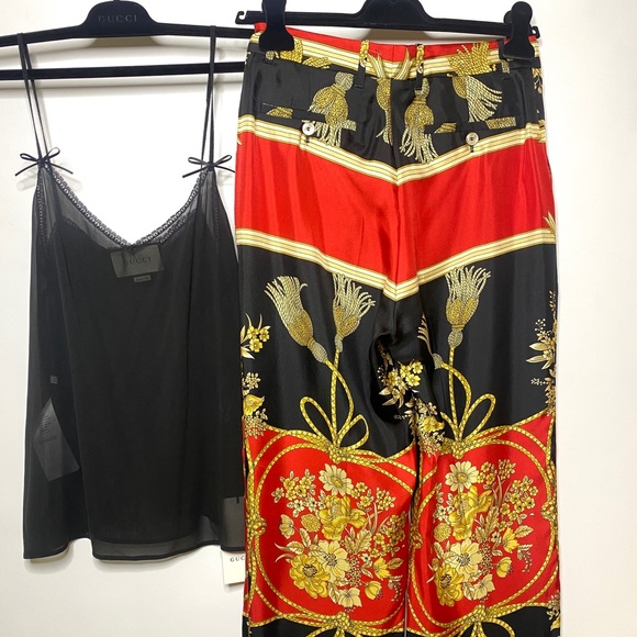 Gucci Women’s Loose Intrigue Pants SIZE 38 NWT - Picture 5 of 12